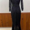 None Gorgeous Boutique Black Lace Gown! Photo 3