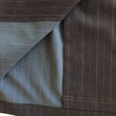 Cache  Slate Gray Pinstriped‎ Straight Skirt Photo 4