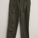 ALC Frank NWOT A.L.C Krew High-Waisted Tie-Waist Jean Pants In Oregano Green Photo 2