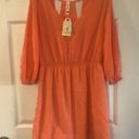 Pink Owl NWT  Orange Dress size Large Photo 10