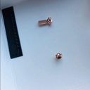 Coach  rose gold studs​​​​​​​ Photo 3