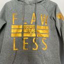 Flawless RAG Long Sleeve "" Hooded Sweatshirt Grey & Gold Size Medium Photo 3