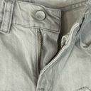 ALLSAINTS  SZ W26 Pam Jean Shorts Distressed Cuffed Low-Rise Zip-Fly Pockets Gray Photo 5