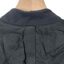 Lululemon  Down & Around Bomber Reversible Black Glyde, Goose Down Size 6 Photo 8