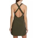 Outdoor Voices Cross Back Dress Forest Green XL Built-In Shorts Athleisure NWT Photo 1