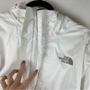 The North Face  Womens Jacket Sz Medium White Black Hooded Ski Wind Snow Jacket Photo 5