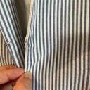 Nine West NWT  size 14 blue and white striped blazer Photo 8