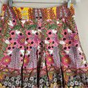 CAbi  Ashbury Multi Media Retro Floral A line Skirt Photo 2