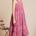 Likely NWOT Sister Jane  Lady Pink Pom Pom Babydoll Tiered Midi Dress XS Barbie Photo 12