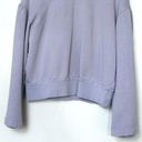 Madewell  X Karen Walker Lilac Oversized Sweater Puffy Sleeve- Size Large Photo 5