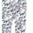 Chico's NWT  Perfect Stretch Girlfriend Slim Capri Jeans Brilliant Blooms Size 2 Photo 1