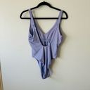 Lululemon  Waterside V-Neck Skimpy Fit One Piece in Lilac Smoke Photo 5