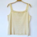 Oscar de la Renta Oscar by  Knit Tank Top Photo 0