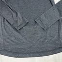 Zella Z by  Heathered Gray Hooded Long Sleeve High Low Hem Active Top Women Small Photo 4