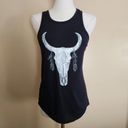 Grayson Threads Black Desert Skull Tank Top, Women's XS Photo 5