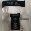 White House | Black Market  The Saint Honore’ Jean. White Slim Ankle 4R NWT Photo 8