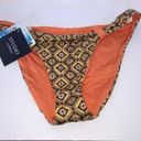 La Perla  Studio Geometric Orange Tan Reversible Bikini Swim Bottom 6 Photo 2