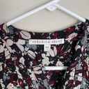 Veronica Beard Goldie Floral Silk Tuxedo Blouse (Size 4) Photo 2