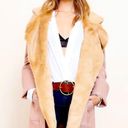 For Love & Lemons  Faux Fur Camel Wool Blend Ella Coat Photo 5