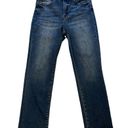 Vervet Flying Monkey High Rise Straight Crop Raw Hem Jeans,  Style F4265, Sz 28 Photo 1