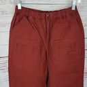 Free People Movement  Garnet Red Voyage High-Rise Cargo Women's Pants Size Small Photo 4