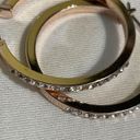 Swavorski Swarovski Rose Gold-tone Plated Hoop NWOT Earrings Photo 7