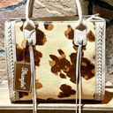 Wrangler Tote Bag for Women Western Cowhide Purse and Wallet Set Photo 0