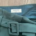 Aritzia Babaton Green Belted Trouser Size 0 Photo 1