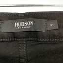 Hudson Jeans  Women's Size 31 Holly Flare Black Stretch Denim *READ CROPPED Photo 5