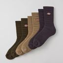 Dickies Tricolor Logo Crew Sock 3-Pack NWT Photo 0