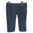 City Streets Blackish Navy Long Jean Shorts Juniors Sz 7 Photo 0