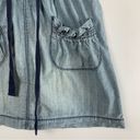 DKNY  Jeans Drawstring Waist Denim Skirt Photo 3