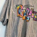 Bratz y2k acid wash floral dolls t shirt Sz L Size L Photo 0