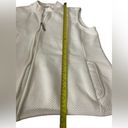 Talbots T by  Ivory‎ Zip Up Cotton/Polyester Vest Photo 3