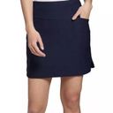 Lady Hagen  Women's Perforated‎ Golf Skort 16 Inch Navy Blue Sz. XS NWT Photo 0