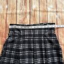 Lux LA Women’s Plaid Mini Skirt Black Size Medium Photo 3