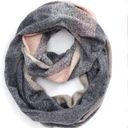 BP . Plaid Boucle Infinity Scarf Photo 3