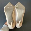 Marc Fisher  | Nude Tan Bow Heels Sz 6 Photo 8