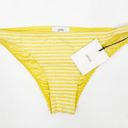 ONIA  Swim Bottoms Ashley Yellow Sun Stripe Snapdragon Beach Pool Bikini Med NWT Photo 3