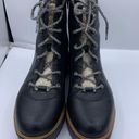 Indigo rd. faux-fur hiker moto boots women’s Size 8 1/2M Photo 4