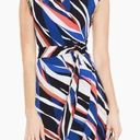 Vince Camuto XL  Graphic Zebra Wrap Dress Photo 0