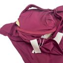 ANDIE  Swim Plum Baia Scoop Neck Cross Strap Back One Piece Swimsuit Sz L NWT Photo 7