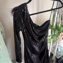 Windsor Black Sequin Mini Dress Photo 1