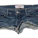 Hollister  Skimpy Blue Jeans shorts Sz 5 Photo 0