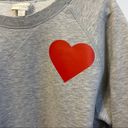 Cynthia Rowley Text Me When You Get Home Grey Crewneck Photo 3