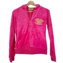 Juicy Couture Vintage  Velour track Jacket Size Medium Photo 0