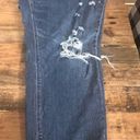 Old Navy  Full Panel Boyfriend Fit Distressed Maternity Jeans Photo 3