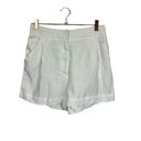 Wilfred NEW NWT Aritzia  Fable Linen Blend Pleated Mini Short in Light Birch Photo 5