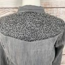 The Kooples  Gray Denim Button Down Shirt, EUC, Size Small, MSRP $228 Photo 5