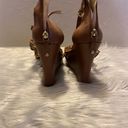 Guess  Brown Gladiator Style Wedges Photo 4